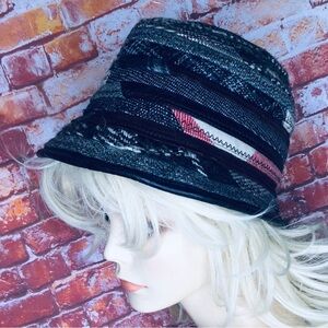 Daniele Meucci Colorful Wool Blend Boho Fedora